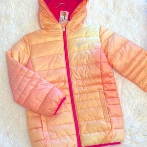 New Nike puffer girls jacket